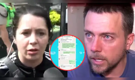 Yiddá Eslava expuso chats con Julián Zucchi, en los que el actor lanzó fuertes calificativos en su contra