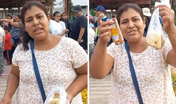 Vecina reclama por chocolatada en Cañete que no entregó juguetes y genera polémica