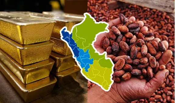 Exportaciones en Perú 2024: estas 3 regiones crecieron más del 100% con oro, cacao y café