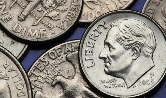 Por qué esta moneda de 10 centavos es la más buscada por los coleccionistas de EE. UU.: vale más de US$500.000