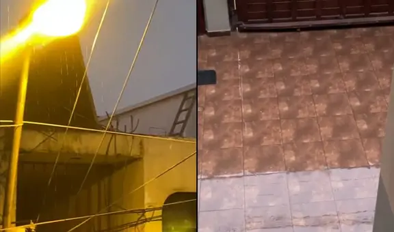 Lluvias en Lima: reportan precipitaciones en Ate, San Juan de Lurigancho y otros distritos