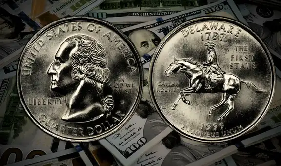 Esta moneda de 25 centavos puede valer hasta US$ 14.000: rinde homenaje a las 50 regiones de Estados Unidos
