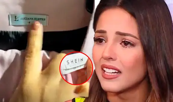 Usuaria sorprende al encontrar etiqueta de Shein en prenda de tienda de Luciana Fuster y la expone en TikTok