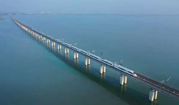 El puente más largo del mundo está en China: Danyang-Kunshan, 164 km de innovación y resistencia sísmica