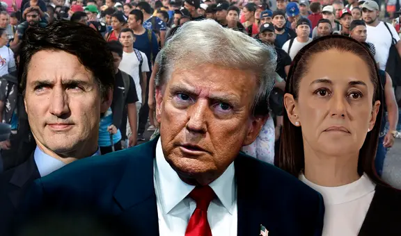 La nueva advertencia de Trump a México y Canadá sobre los inmigrantes en EE. UU.: "Están muy bien avisados"