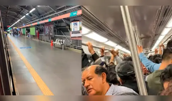 Línea 1 del Metro de Lima: reportan fallas y demoras de más de una hora en el servicio de transporte público