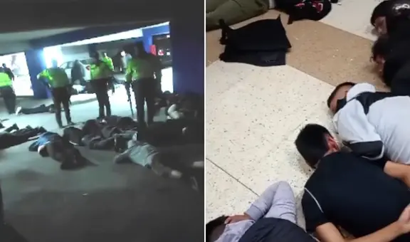 Policía frustra a balazos toma de centro comercial en Cercado de Lima: 20 delincuentes ingresaron con armas