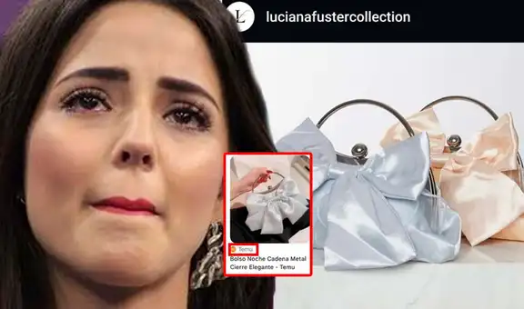 ¡No solo es Shein! Usuarios impactados al descubrir accesorios y ropa de Temu en tienda de Luciana Fuster