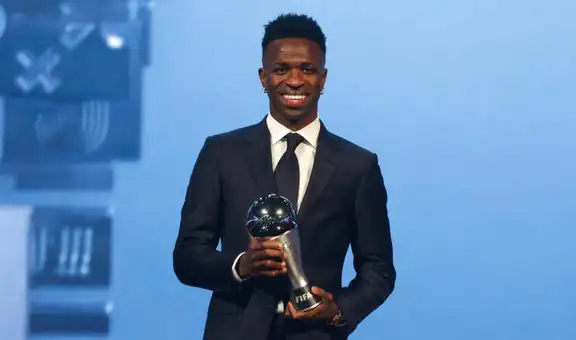 Vinícius fuerte contra sus críticos tras ganar el The Best 2024: "Soy el mejor del mundo"