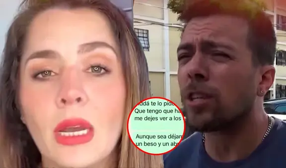 Julián Zucchi expone chats privados con Yiddá Eslava y pide ver a sus hijos: "Déjame darles un abrazo"