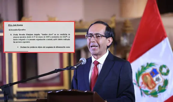 Fiscalía solicitó detención preliminar por 10 días contra Fredy Hinojosa por caso Qali Warma