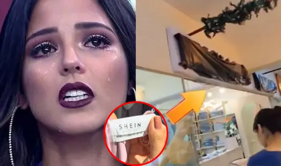 Tienda de Luciana Fuster en Gamarra quita nombre de modelo de fachada tras escándalo por ropa de Temu