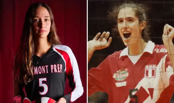 Ailani León, la promesa del vóley de 1.88 metros que podría jugar para la selección peruana: conoce a la hija de Gaby Pérez del Solar