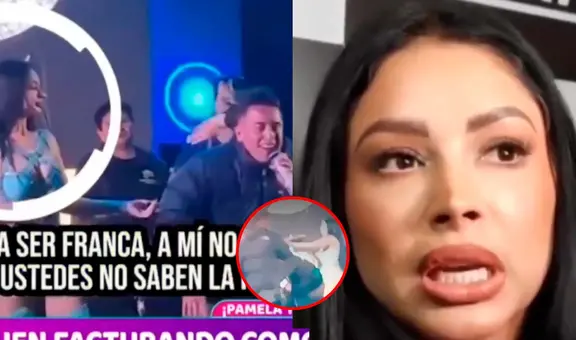 Pamela Franco admite que Christian Cueva estuvo ebrio en concierto, pero hace aclaración: "Me gusta verlo feliz"