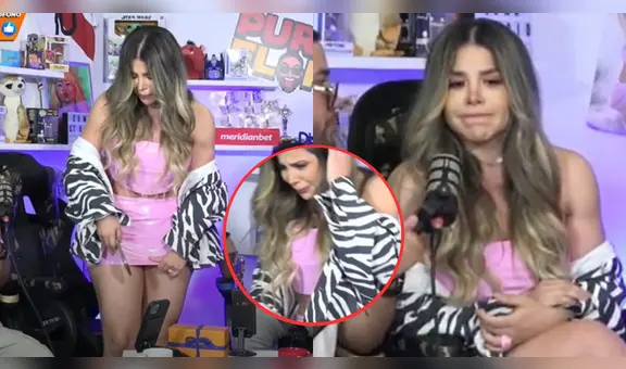 Gabriela Serpa se quiebra y abandona EN VIVO podcast de los 'urracos' por inapropiados comentarios: "No me siento bien"