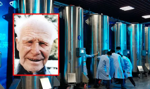 Hombre mantuvo a su abuelo congelado por más de 30 años: el insólito experimento de criogenización
