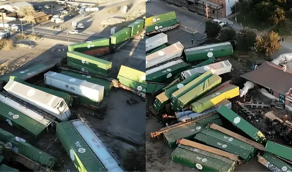 Impactante choque entre tren con camión en Texas deja 2 muertos y 3 heridos: video registró accidente