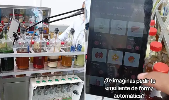 Emolientero sorprende con máquina que prepara emolientes de forma automática: “El futuro es hoy”