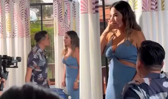 Pamela López se quebró en plena grabación de su primer videoclip, reveló Billy Yaipén: "Llora de verdad"