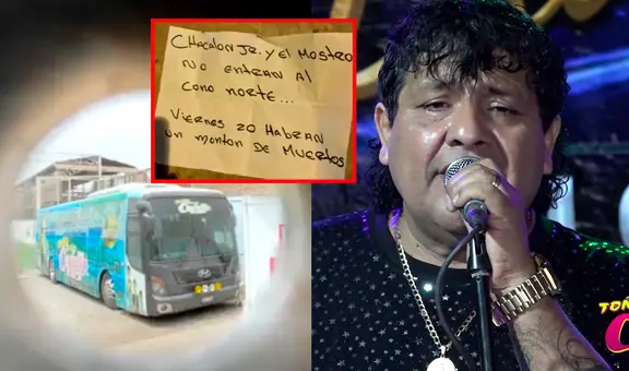 Disparan al bus de ‘Centella’ y lanzan grave amenaza: “El viernes 20 habrá un montón de muertos”