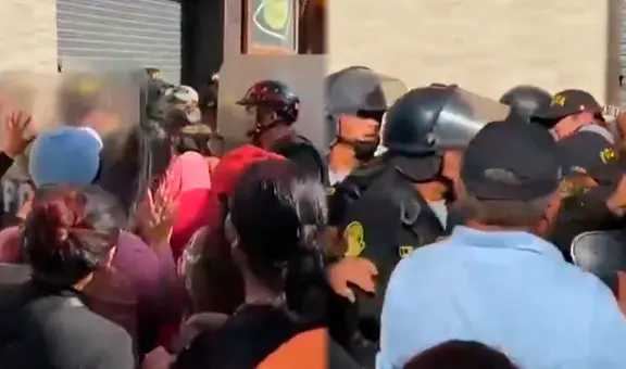 Enfrentamientos en Huacho: vendedores ambulantes y serenazgo protagonizan altercados por espacios públicos