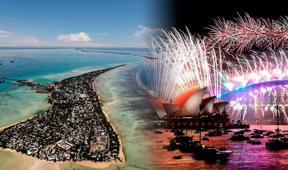 El primer y el último país que recibirán la Navidad y el Año Nuevo 2025 en el mundo