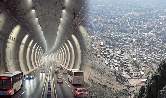 Un túnel de 15 kilómetros cruzará San Juan de Lurigancho en 10 minutos: estaría listo en 9 años, según MTC