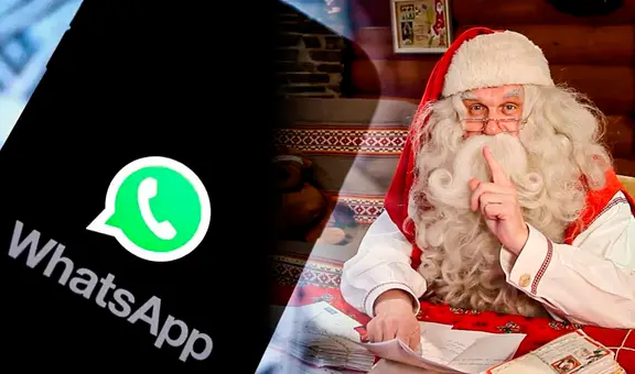 ¡Habla con Papá Noel por WhatsApp esta Navidad! Descubre cómo hacerlo paso a paso desde EE. UU.