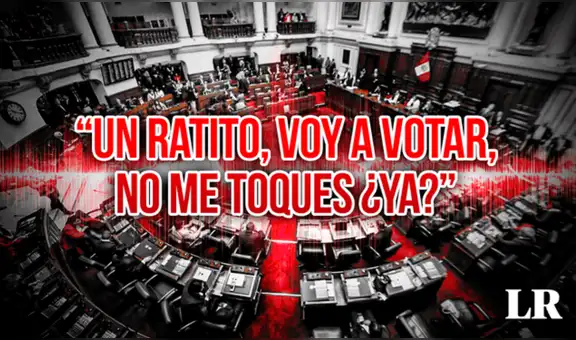 Desde "te veo acaramelada" hasta "me quedé dormida": Los audios que se filtraron durante el Pleno del Congreso este 2024