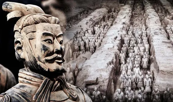 Arqueólogos descubren en China una rara estatua de 2.200 años de antigüedad en el Ejército de Terracota