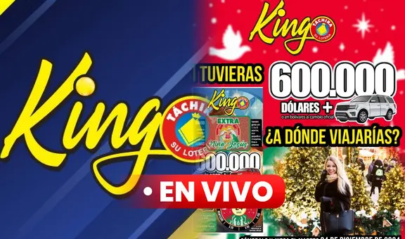 Resultados Kingo Táchira EN VIVO HOY, 22 de diciembre 2024: premios y números ganadores del sorteo Extra Niño Jesús