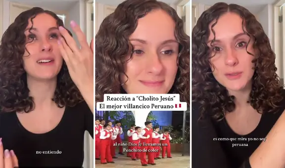 Joven colombiana se emociona al escuchar 'Cholito Jesús' de Los Toribianitos: "El mejor villancico de Perú"