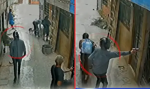 El Agustino: hombre es baleado mientras conversaba con su familia frente a su casa