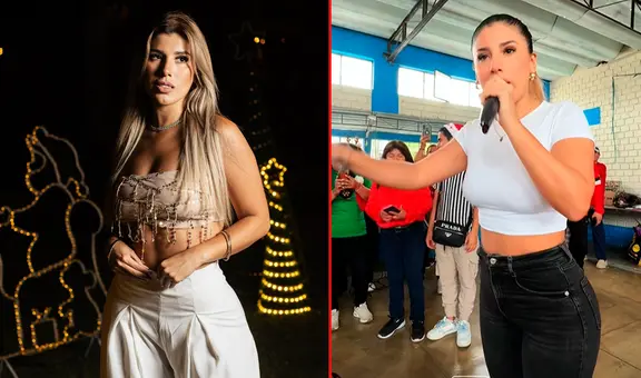 Yahaira Plasencia hace chocolatada para niños y sorprende con anécdota de infancia: “Mi mamá siempre me llevaba”