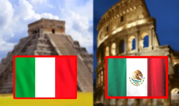 ¿Sabes por qué las banderas de México e Italia son tan similares? Conoce la curiosa historia detrás