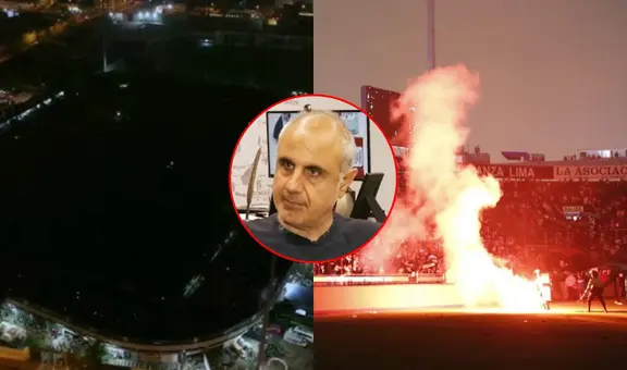 Exdirigente de Alianza Lima señaló al autor del apagón en Matute en la final 2023: "Era hincha de Universitario"