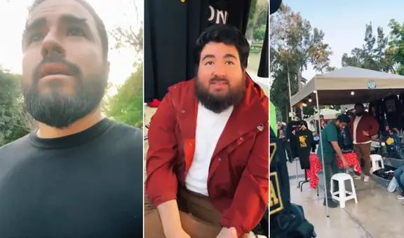 Youtuber busca a 'Cinesmero' para una pelea en Campo de Marte, pero termina retirándose en medio de insultos: "Dime que es floro y no pasa nada"