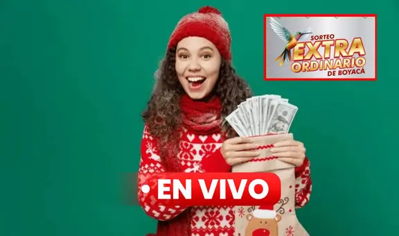 Resultados Sorteo Extraordinario de Navidad HOY, 24 de diciembre: número ganador del Extra de Boyacá y el premio mayor