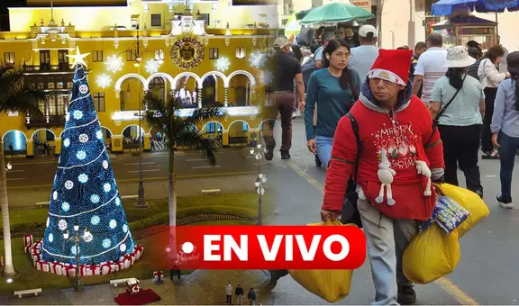 Navidad 2024 EN VIVO: sigue el tráfico en Lima y las celebraciones por Nochebuena en Perú