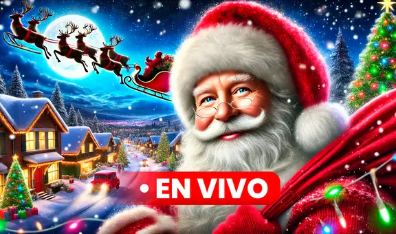 ¿Cuándo llega Santa Claus a Estados Unidos? Revisa el recorrido EN VIVO de Papá Noel por Navidad 2024