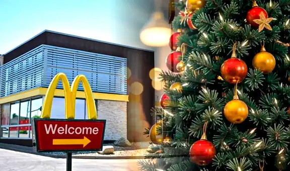 Horarios de Navidad en McDonald's: famosa cadena 'fast food' anuncia nuevas horas de atención el 25 de diciembre