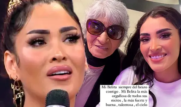 Micheille Soifer conmueve al anunciar fallecimiento de su abuelita en Navidad: "El cielo está feliz de recibirte"