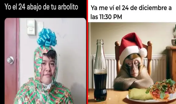 Navidad 2024: memes imperdibles para alegrar tus chats de WhatsApp con tus seres queridos