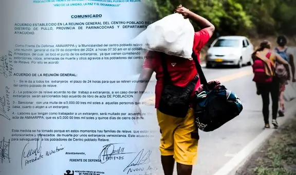 Este pueblo minero de Ayacucho expulsó a los extranjeros en 24 horas: decisión se tomó por creciente ola de extorsiones y amenazas