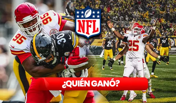 ¿Quién ganó Pittsburgh Steelers vs Kansas City Chiefs? Resultado de los Acereros por la NFL 2024 en Navidad