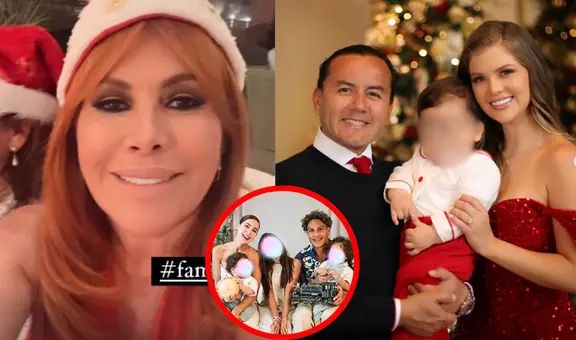Entre lujos y tradiciones: Magaly, Gisela, Paolo Guerrero, Brunella Horna y más famosos celebraron la Navidad a lo grande
