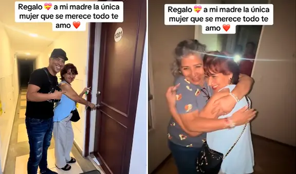 John Kelvin sorprende a su madre y le regala lujoso departamento por Navidad: “La única que se merece todo”