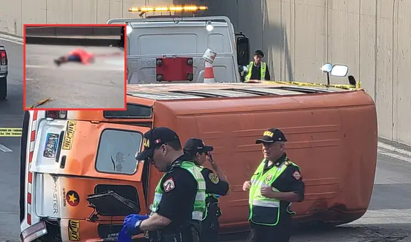 Choque de bus de la Nueva Estrella con auto en Puente Piedra deja un muerto y 10 heridos