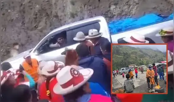 Áncash: ciudadanos golpean a alcalde de Yuracmarca tras no llevar chocolatada para niños por Navidad