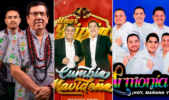 Conciertos en Lima del 27 al 29 de diciembre con Armonía 10, Los Mirlos, Los hermanos Yaipén y más artistas